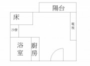 星巴克溫馨漂亮套房(B)-宜芬的幸福築巢師 星巴克溫馨漂亮套房(B)